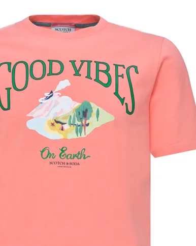 Scotch & Soda T-shirt Korte mouw