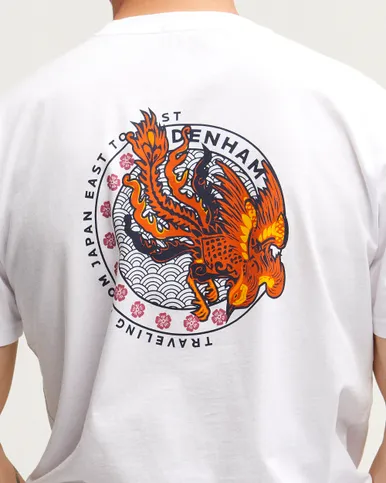 DENHAM T-shirt Korte mouw